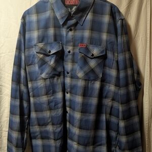 DIXXON Blue and Black Plaid Shirt (Michael Myers Halloween Edition)